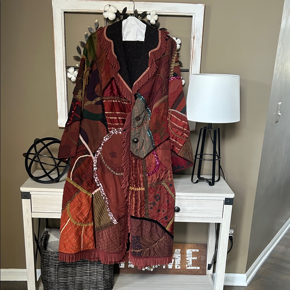 Petro Zillia Multicolor Patchwork Jacket